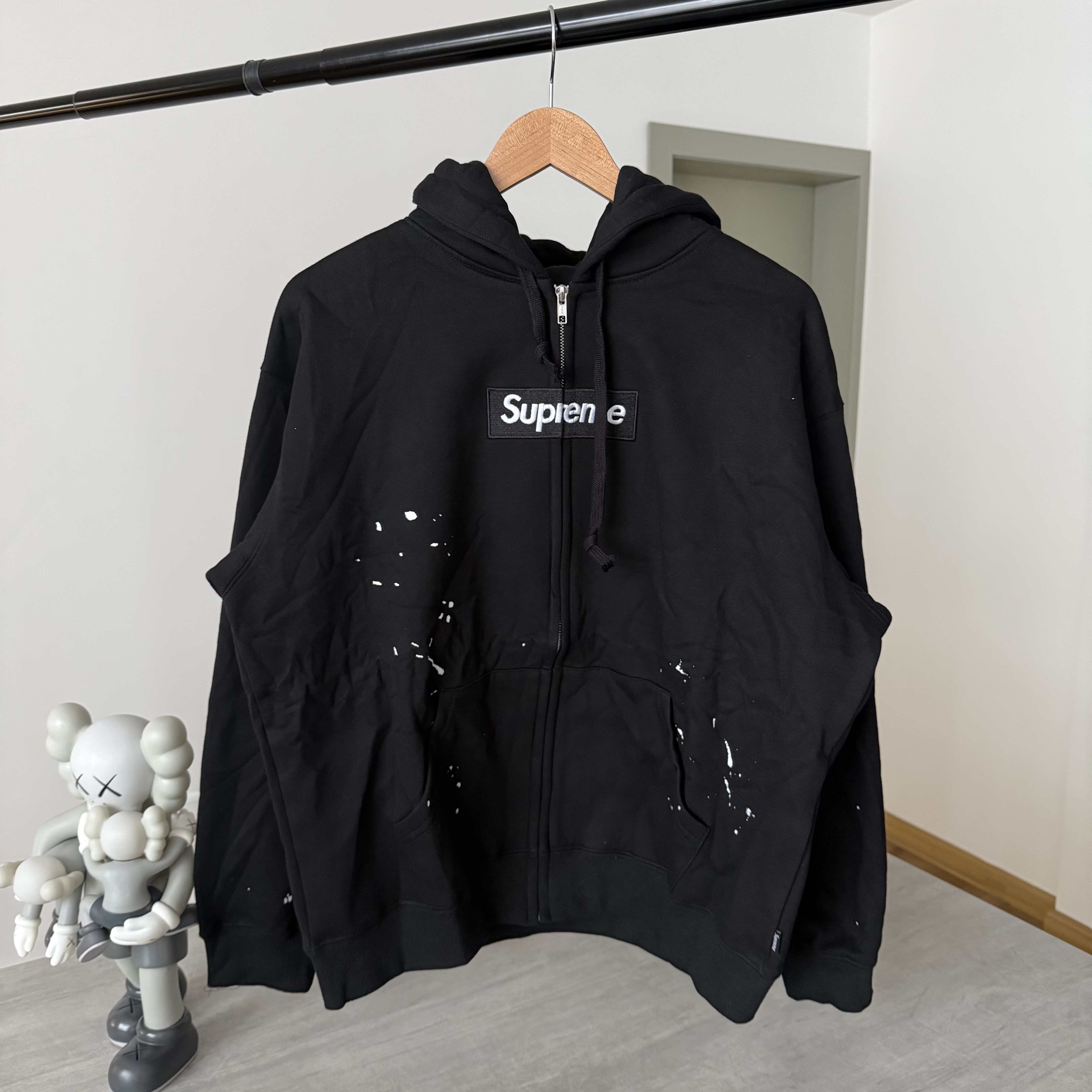 Supreme MM6 Maison Margiela Box Logo Zip Up Hooded