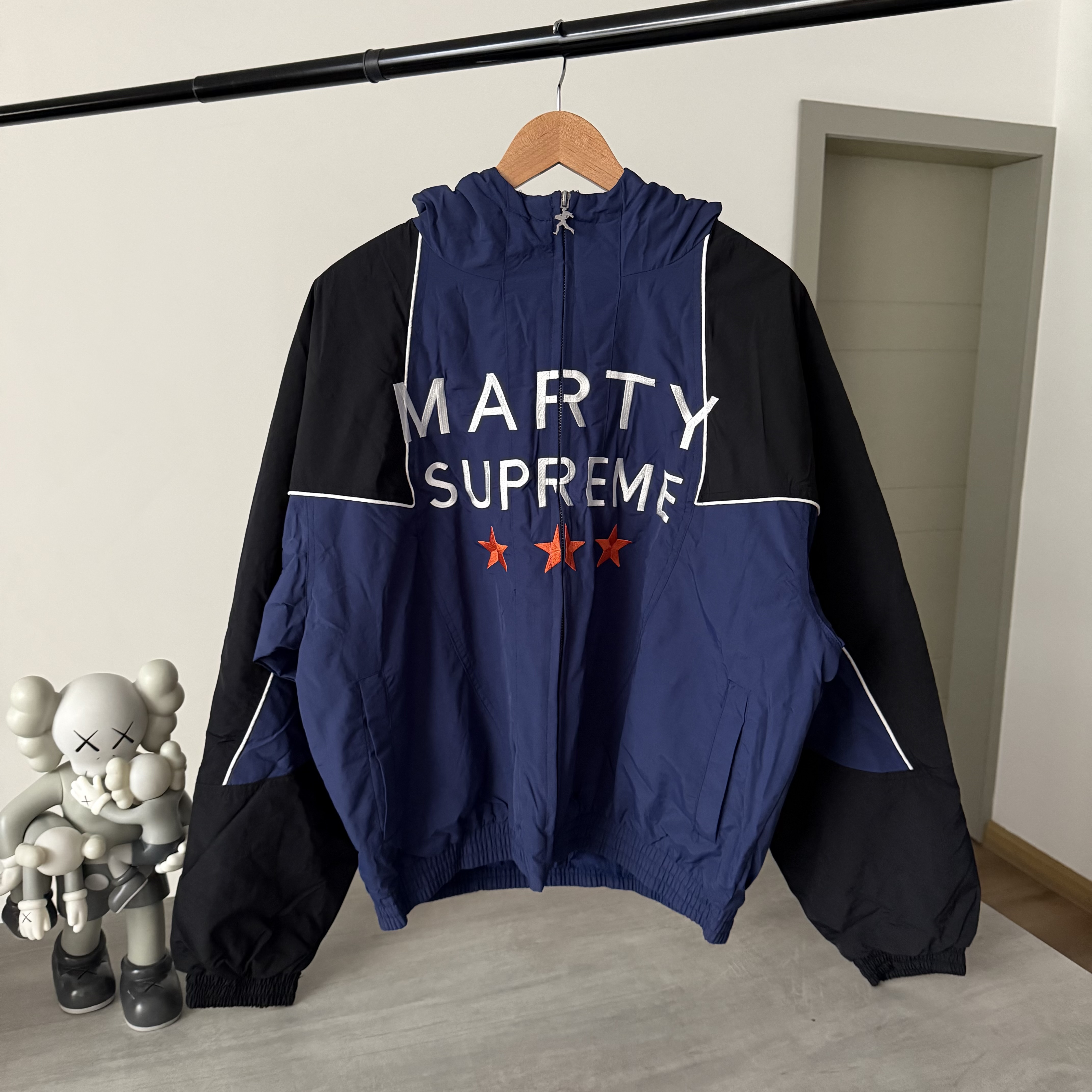 Nahmias x Marty Supreme Classic Warm Up Jacket Navy