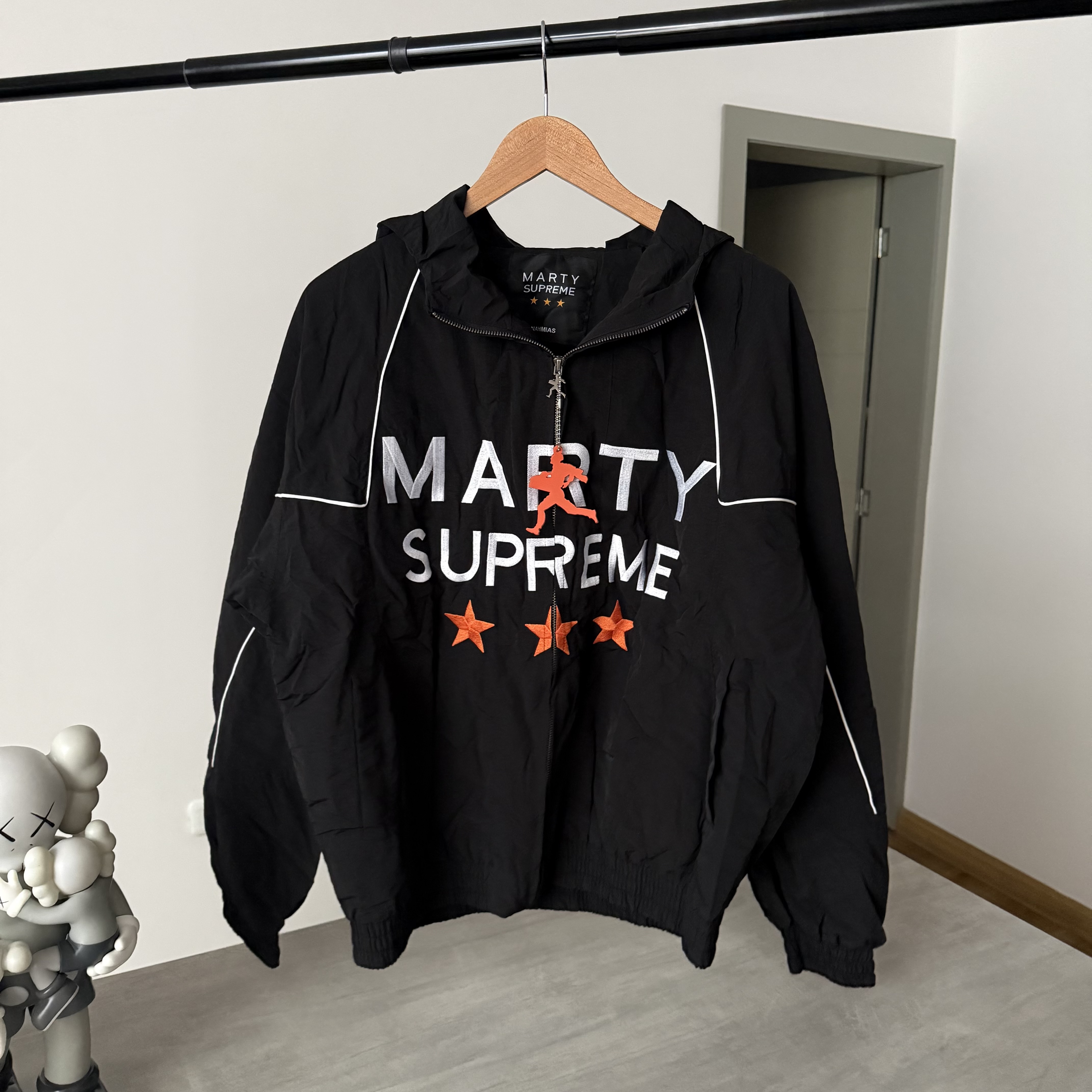 Nahmias x Marty Supreme Warm Up Jacket Black