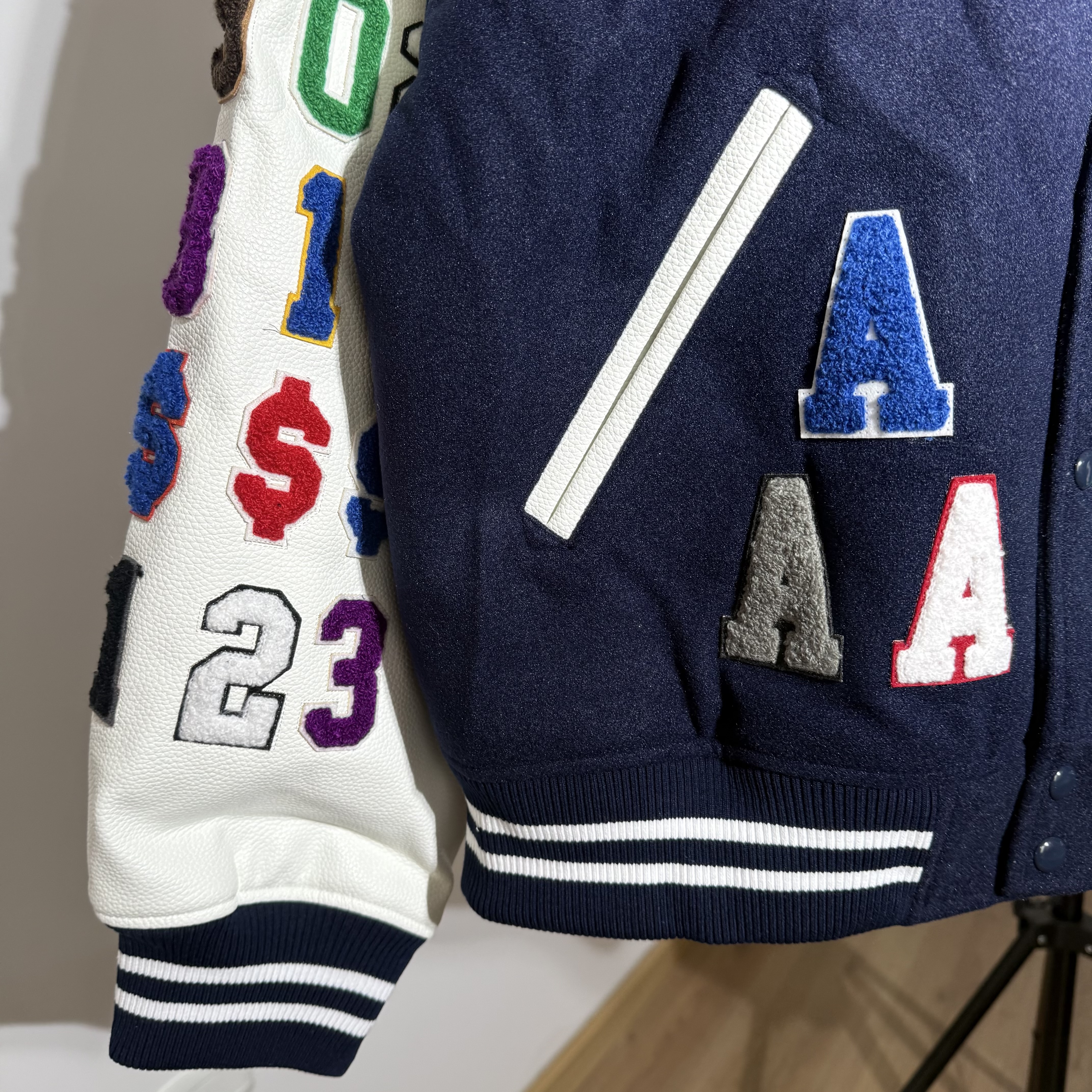 Imagen 3 de Supreme Praises Varsity Jacket Navy