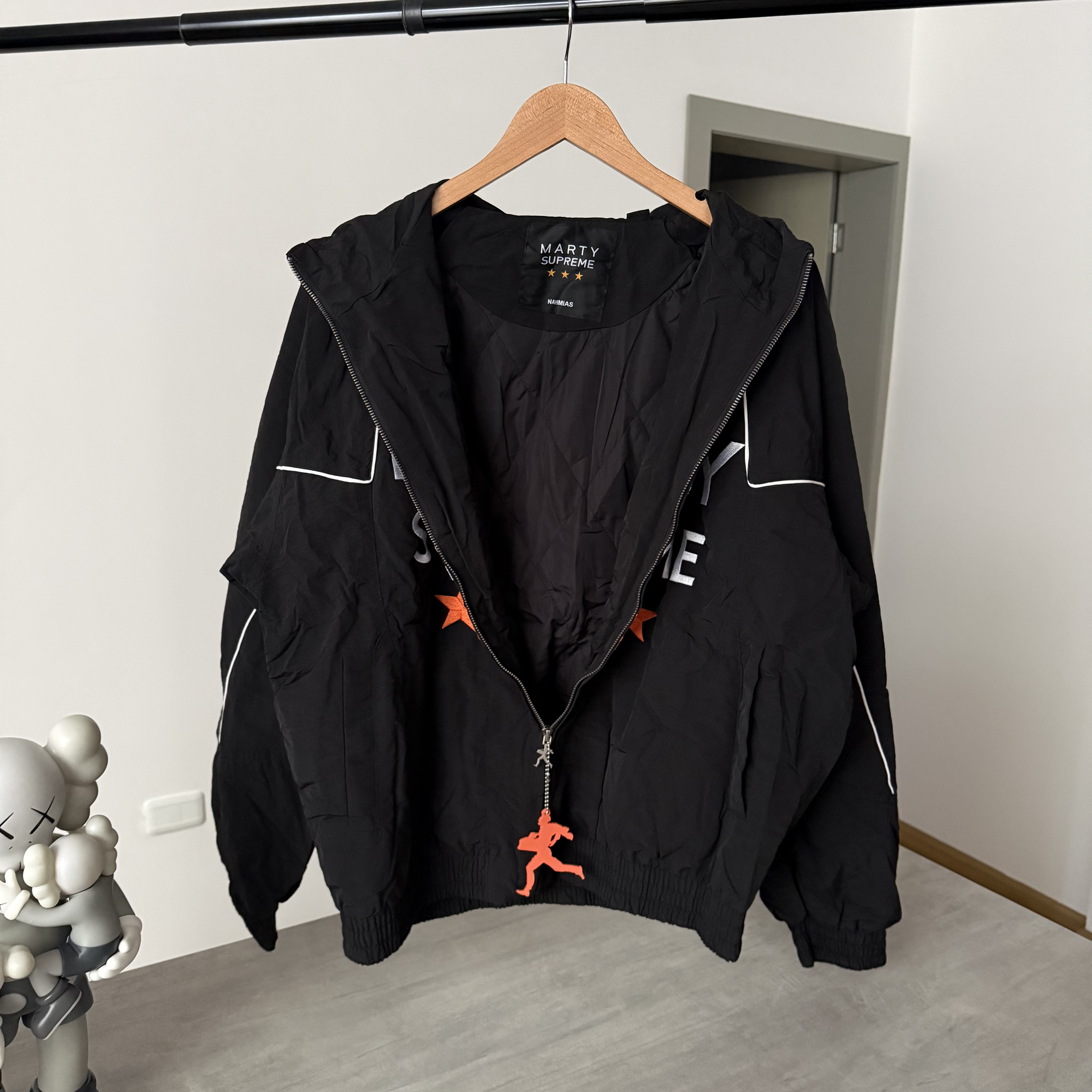 Imagen 5 de Nahmias x Marty Supreme Warm Up Jacket Black
