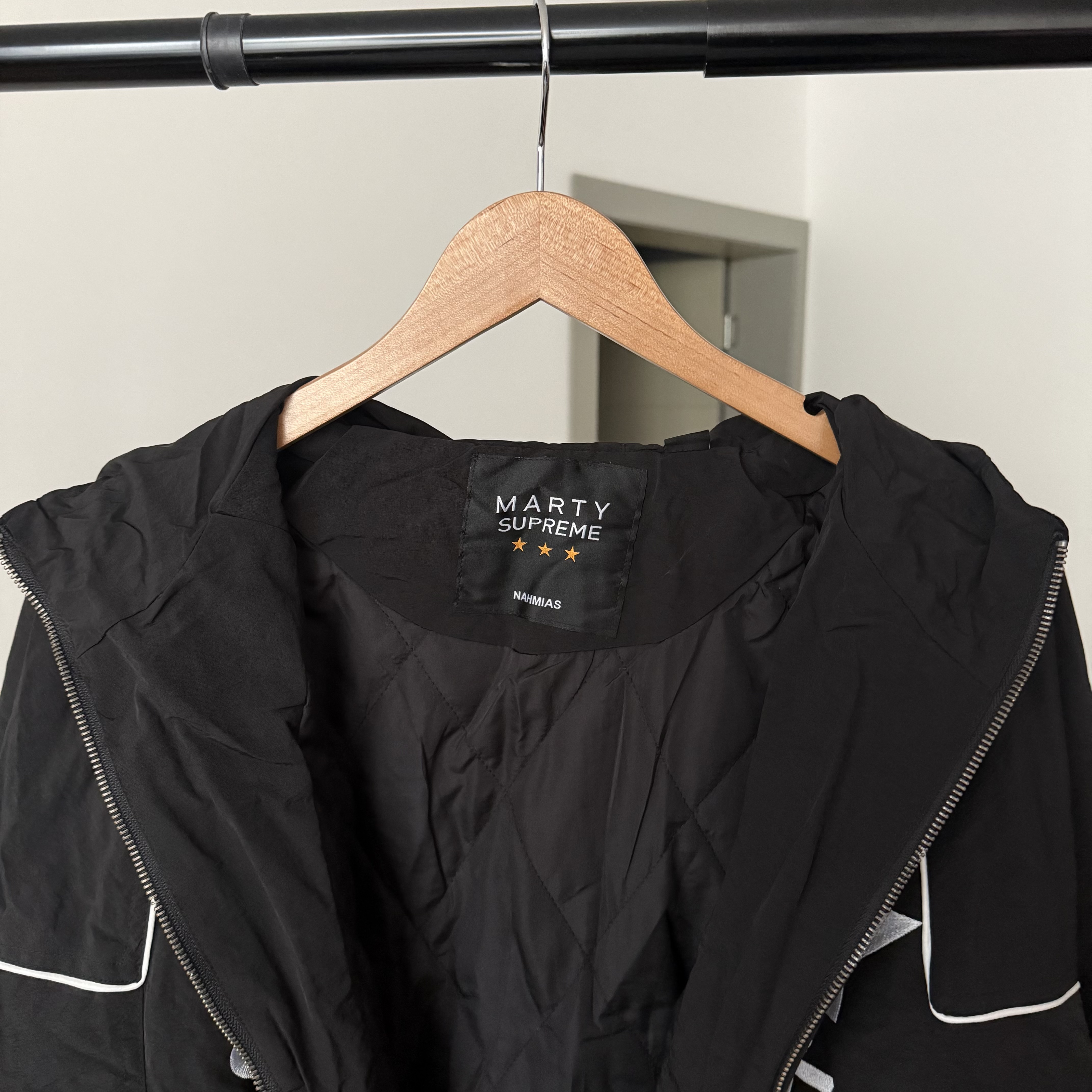 Imagen 4 de Nahmias x Marty Supreme Warm Up Jacket Black